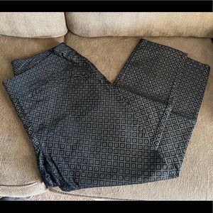 Black and gold dress pants